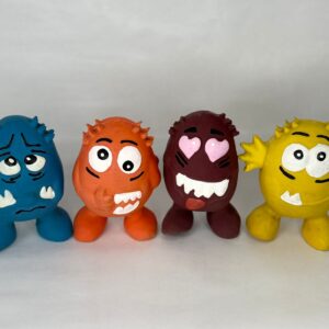 JUGUETE LATEX MONSTER DE 12CM