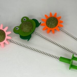 CATNIP BALL CON RESORTE (SOL)