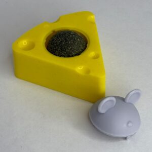 CATNIP BALL GIRATORIO ( MOUSE CHEESE)