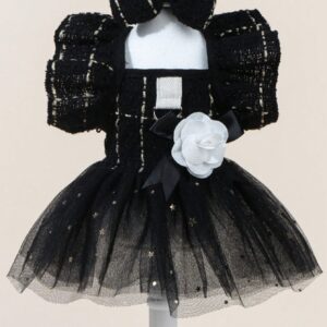 VESTIDO NEGRO CUADRILLE CON TUTU