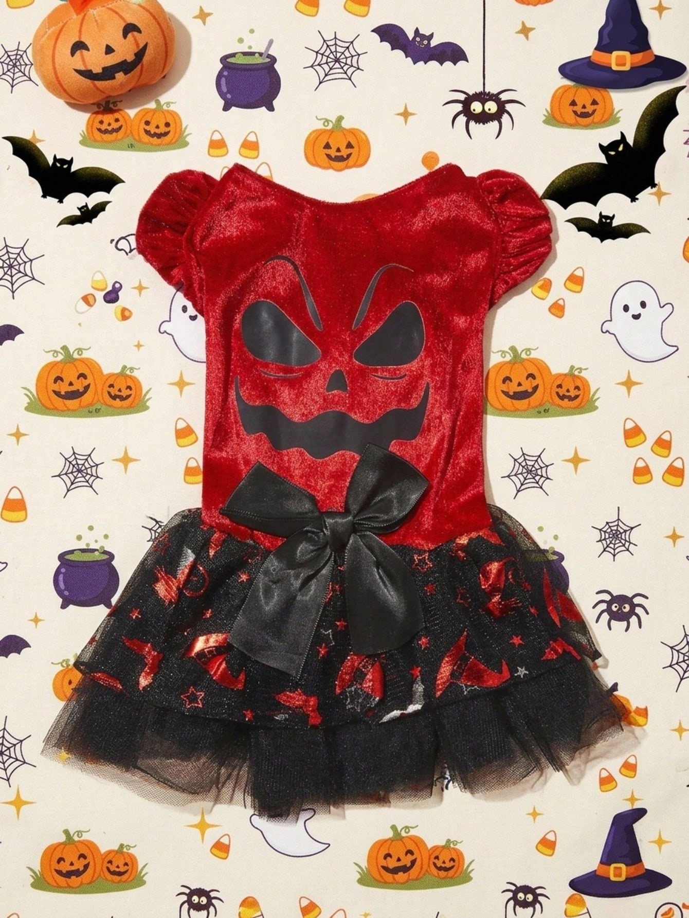 VESTIDO BRUJA ROJA - Imagen 6
