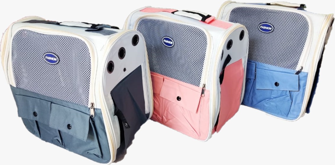 TRANSPORTADOR BOLSO CON VISOR TRANSPARENTE 37*23*41*CM (24732) - Imagen 2