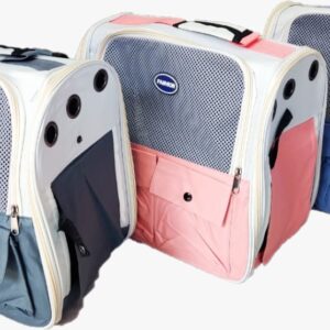 TRANSPORTADOR BOLSO CON VISOR TRANSPARENTE 37*23*41*CM (24732)