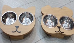 COMEDEROS DOBLE (MDP) GATO - PERRO