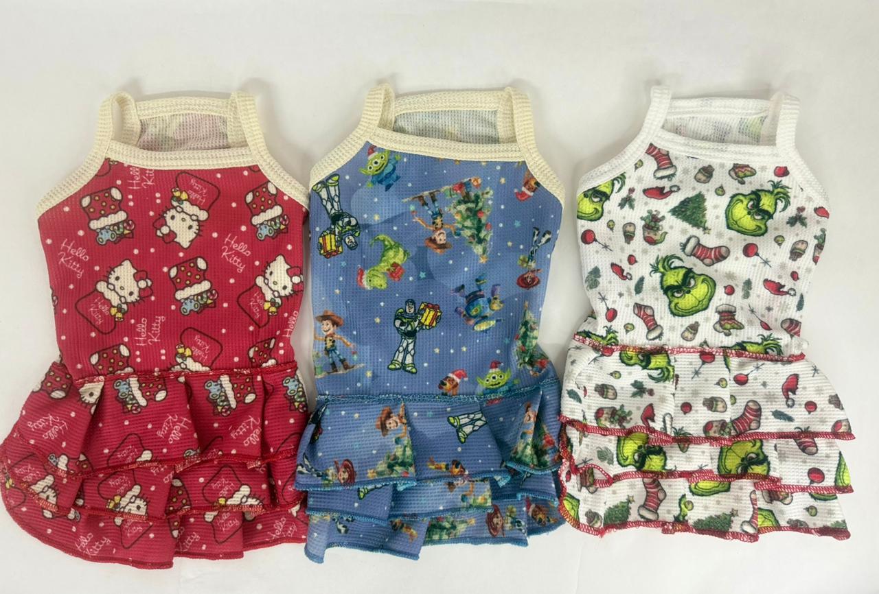 VESTIDO NAVIDEÑO ENCANTO TALLE 1 - Imagen 8