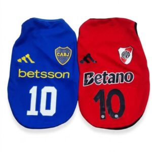 CAMISETAS BOCA, RIVER, MESSI. TALLE 1