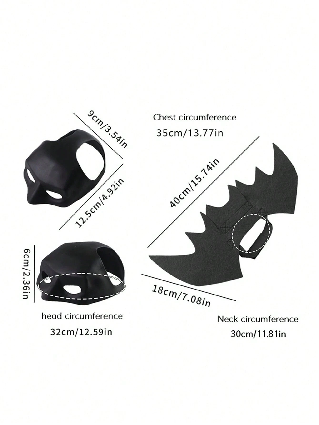 CONJUNTO BATMAN NEGRO - Imagen 2
